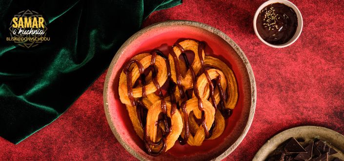 Churros z czekoladowym karmelem z anyżem