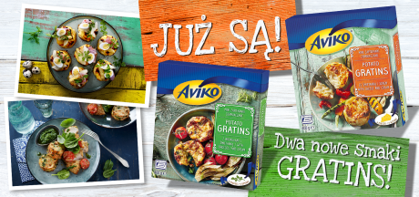 Już są! Dwa nowe smaki GRATINS!