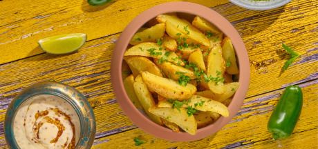 AVIKO Pati Parts със сос чимичури и медено-горчичен сос